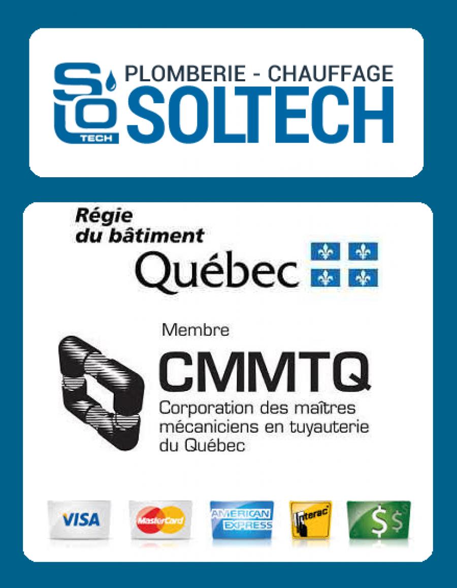 Plomberie chauffage Soltech Lasalle Montréal Logo